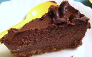 Receta Pay de Chocolate sin Horno