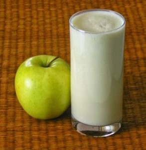 Licuado de Manzana Verde y Avena