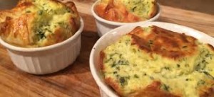 Souffle de Brocoli y Arroz