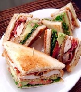 Receta Sadwich Club